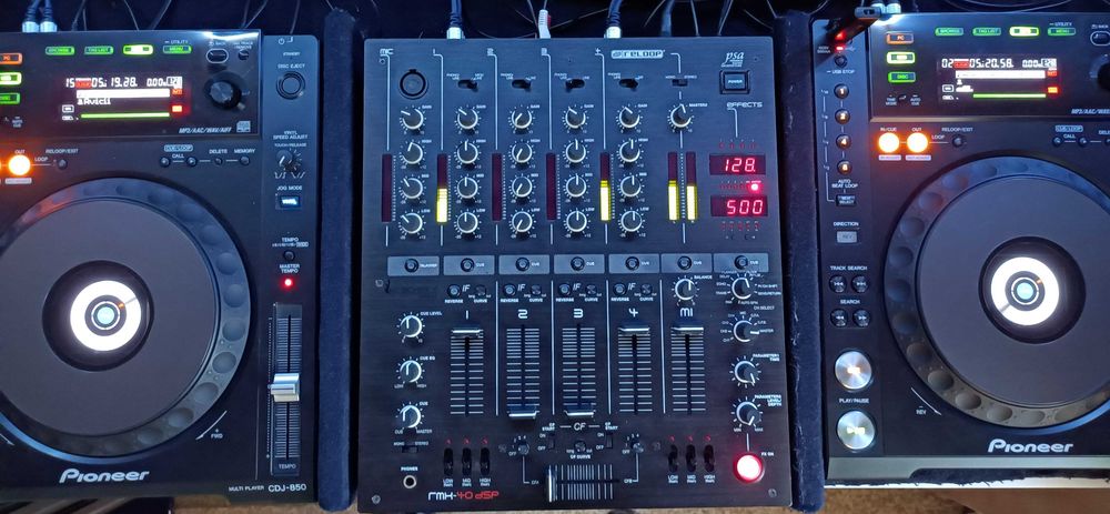 Zestaw DJ 2xPioneer 850 + Reloop rmx-40 dsp   + GRATIS ! ! !