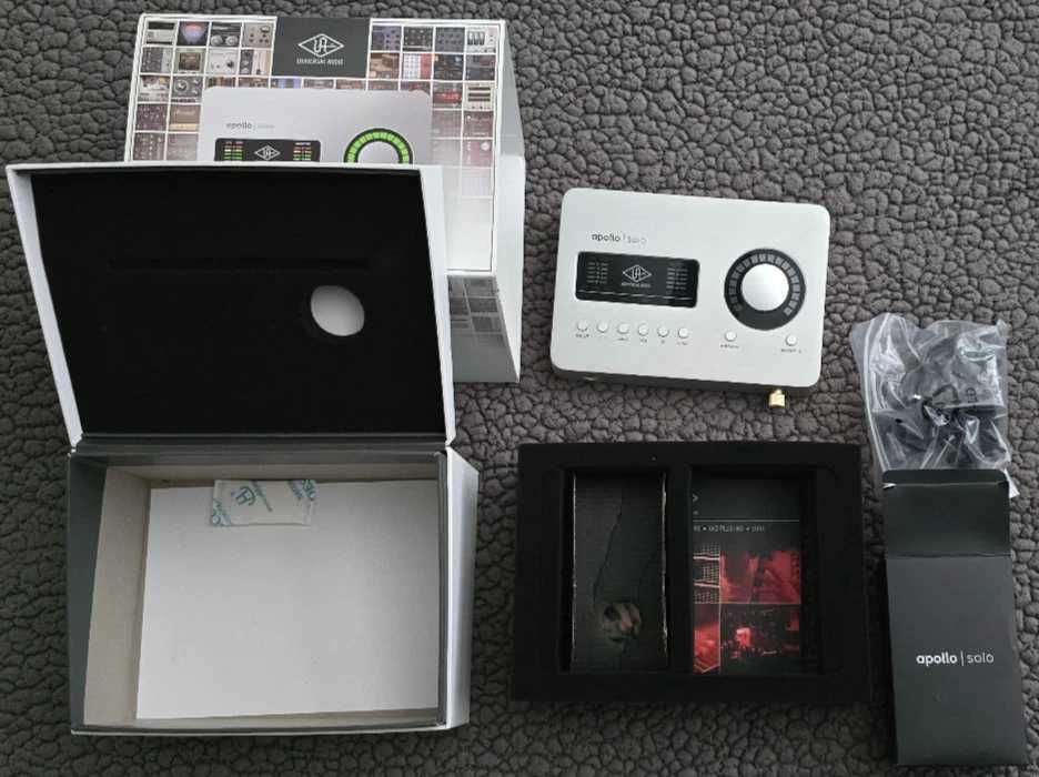 Universal Audio Apollo Solo USB Audio Interface Open Box. Never Used.