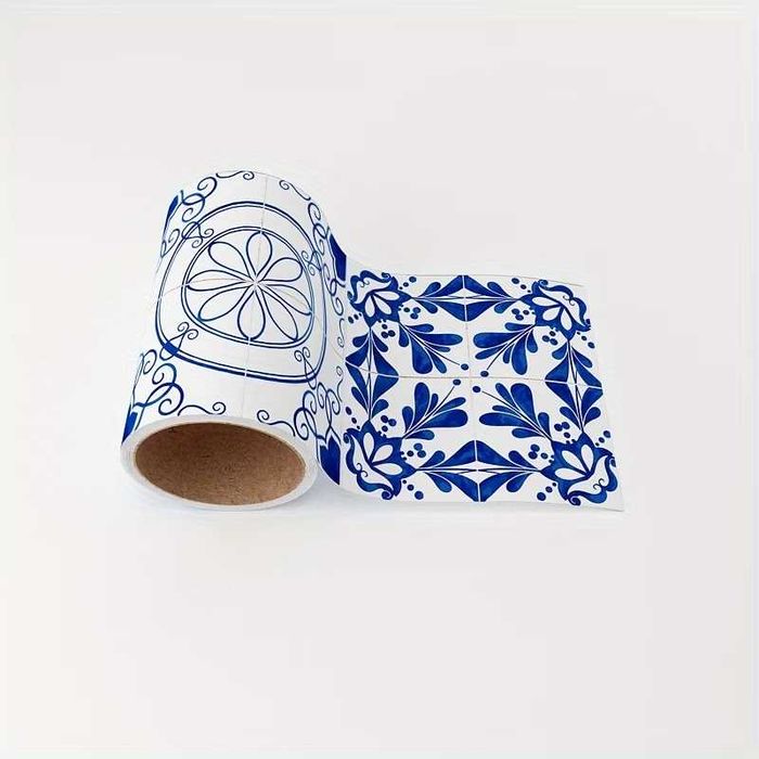 Наклейки на стіну у вигляді плитки керамічні шпалери(100*10 см)