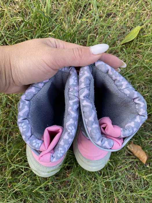 Сапоги зимові на дівчинку demar