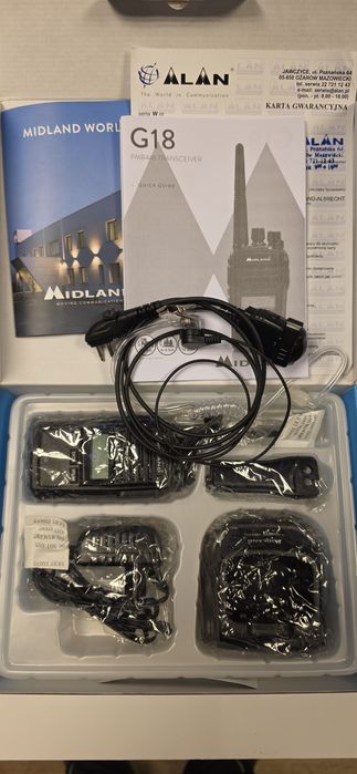 Midland G18 radiotelefon PMR 446