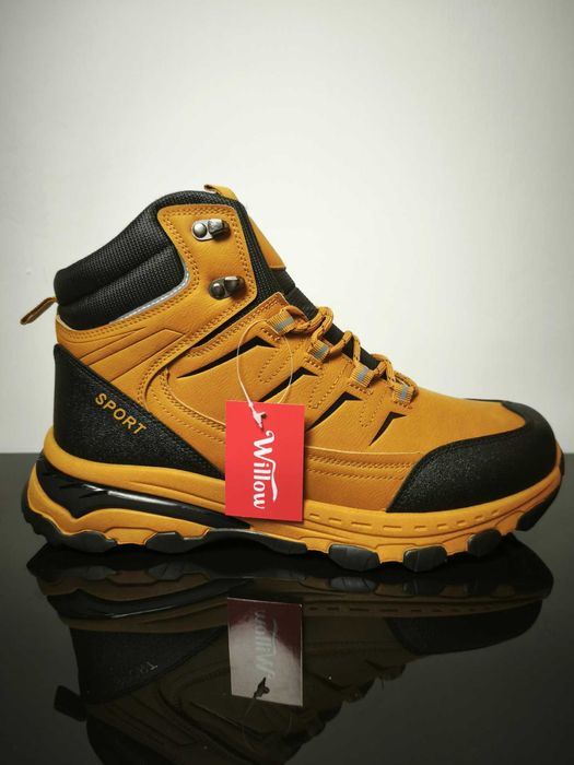 Zimowe wysokie buty męskie nowe mocne Okazja 43