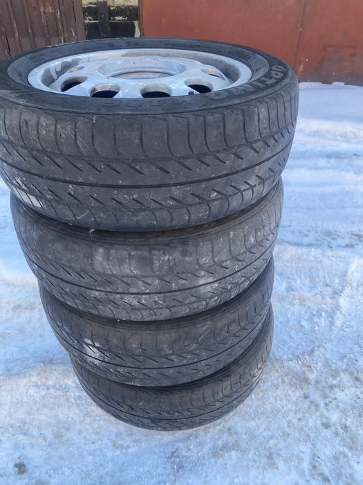 Комплект дисков ауди 5/100 с резиной 195/60/15