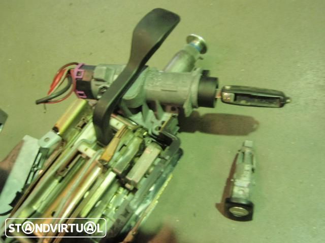 Canhao de ignicao c/ imobilizador+canhao de porta -Skoda Fabia(2005)