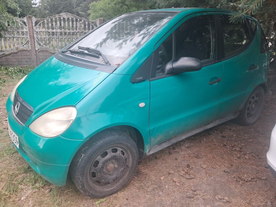 Mercedes a140, a-klasa  szyba maska drzwi przód lampa części