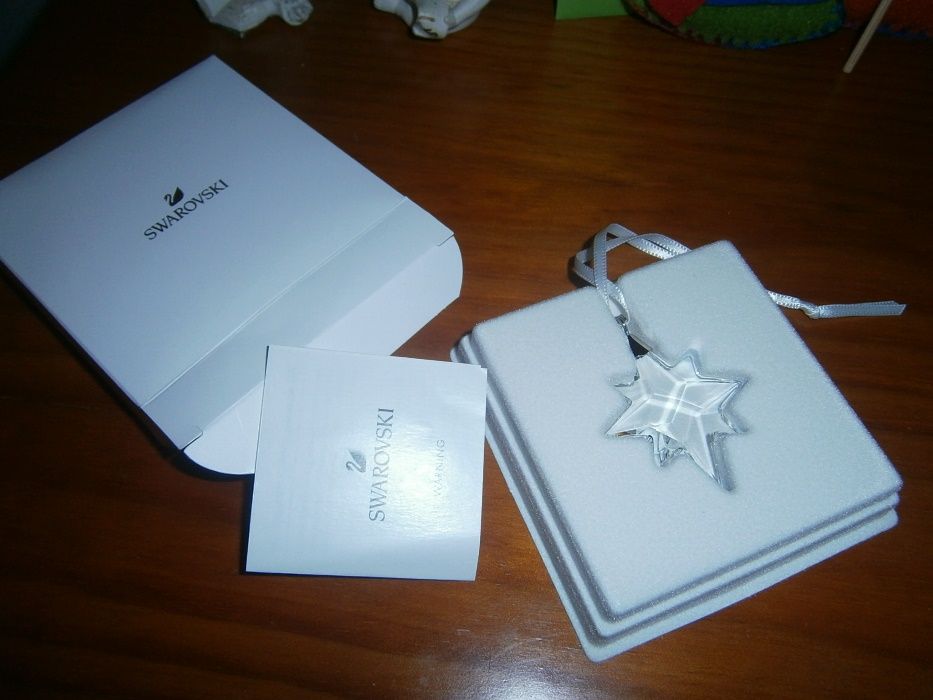 Estrela original cristal SWAROVSKI(NOVA)