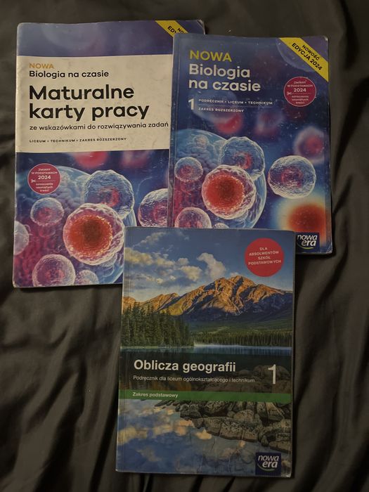 Książki biologia geografia