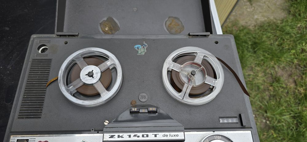 Magnetofon szpulowy unitra zk 140t