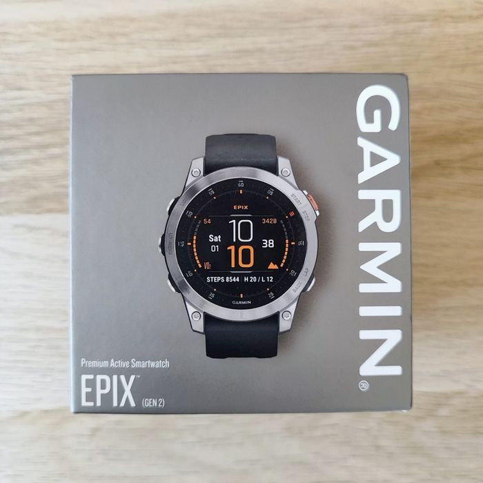 Garmin Epix Gen2 NOVO - Nunca Usado