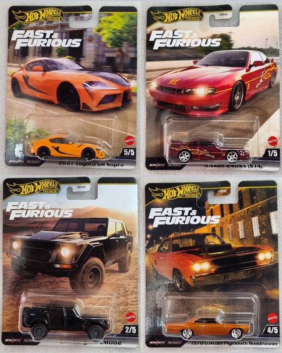 Машинки Hot wheels Premium Fast & Furious Форсаж: 400 грн