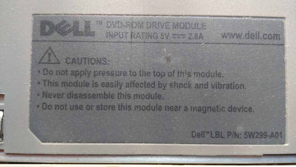 Сd -dvd rom Dell
