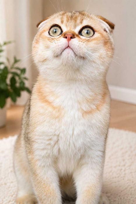 Скоттіш Фолд золота шиншилла