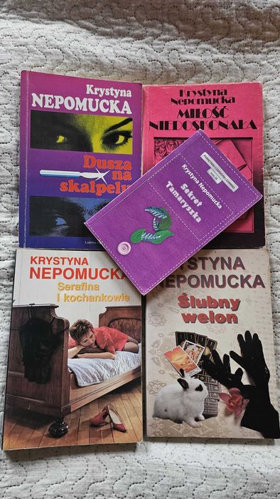 HH Zestaw 5x Krystyna Nepomucka Serafina i kochankowie Ślubny welon