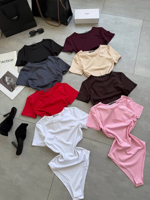 SKIMS футболки топи та боді