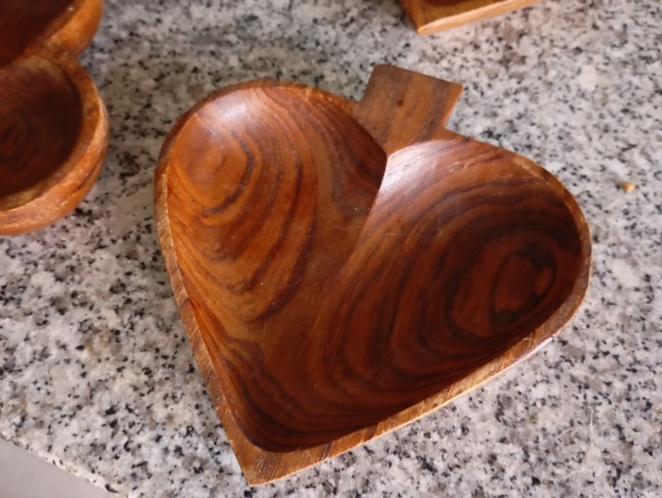 Solid Wood Appetizer Set with Playing Card Suit Theme512741985087672322