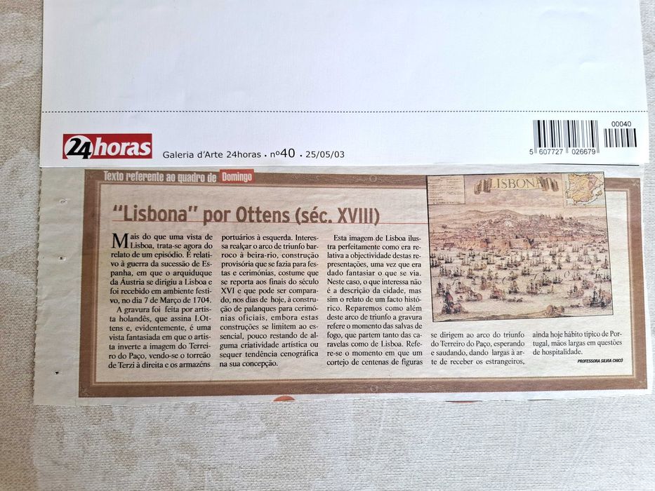 Gravuras de Lisboa - Galeria D'Arte 24 Hrs 40,5x52,5 cm