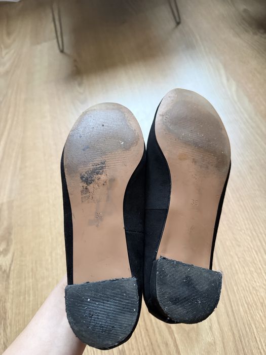 Балетки h&m чорні 38 розмір