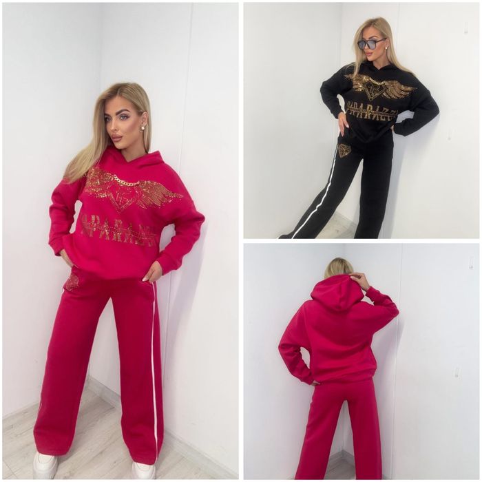 Komplet Paparazzi Fashion cyrkonie kamienie rozmiar uni