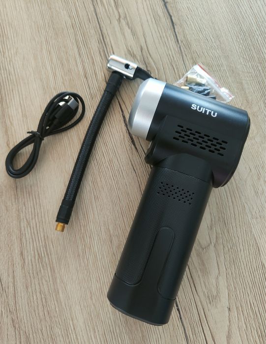 Kompresor ręczny na usb mały przenośny do opon auto rower