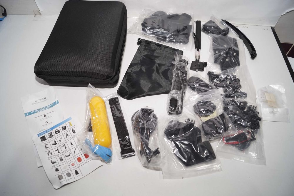 1242 NEEWER Akcesoria do kamery sportowej GoPro AKASO Zestaw Akcesorii