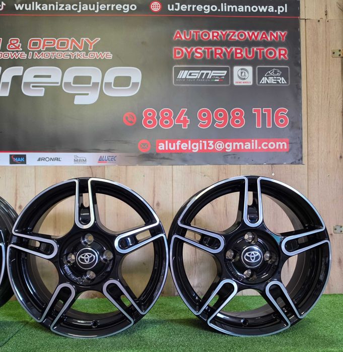 Nowe alufelgi TOYOTA 16x4x100 - IQ, Yaris