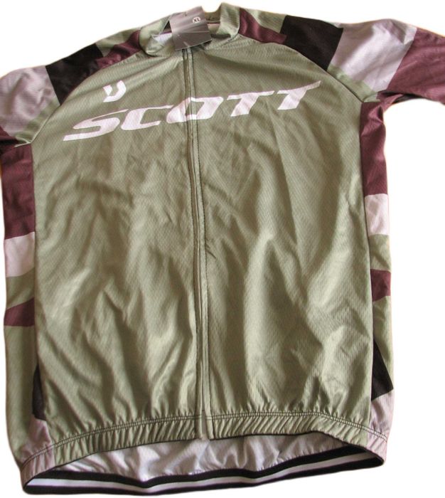 Komplet kolarski SCOTT  koszulka plus spodnie na szelkach XL nowe