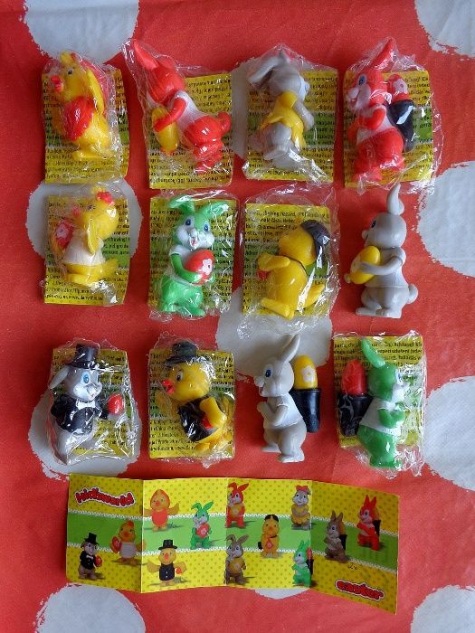 NOWA figurka figurki komplet wielkanoc zajączek miami biedronka