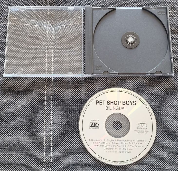 Pet Shop Boys USA CD Bilingual Promo