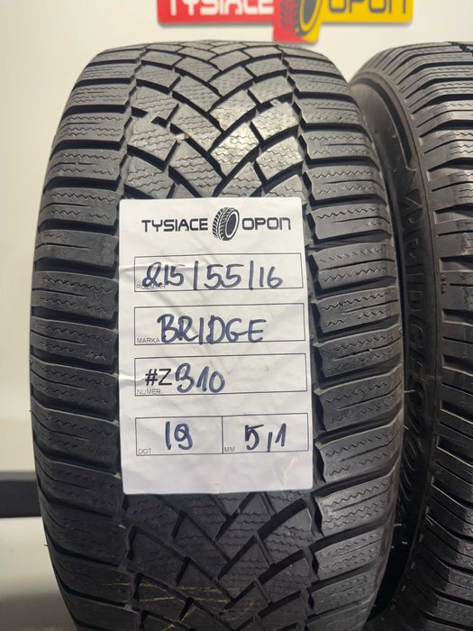 Opony Zimowe 215/55/16 Bridgestone Blizzak #Z310