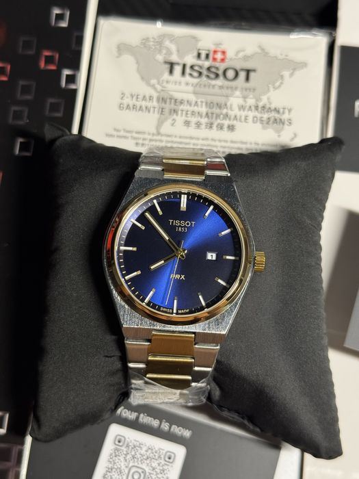Годинник Tissot PRX Two-Tone Gold Blue — Без передплат / ФОП / Гарантія