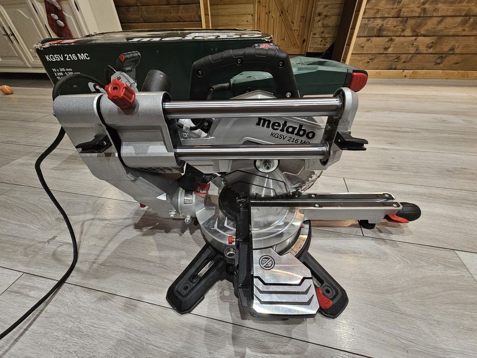Piła ukosowa ukośnica kapówka Metabo KGSV 216 MC z regul. obr, gw.3lat
