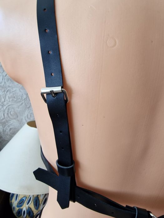 Skórzana bielizna damska.