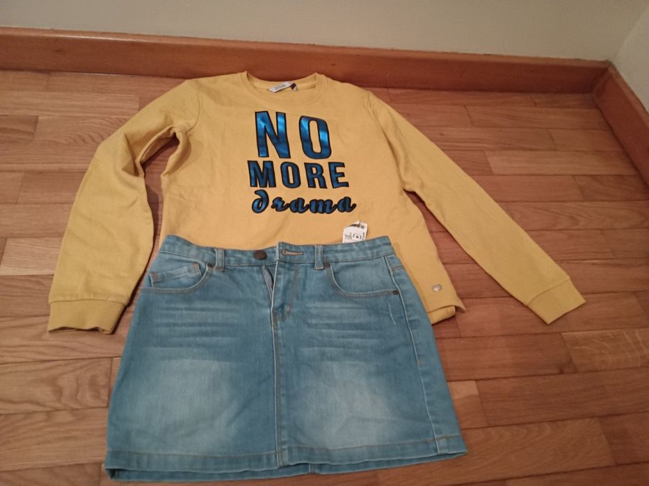 Lote de 10 peças de roupa de menina 9-10