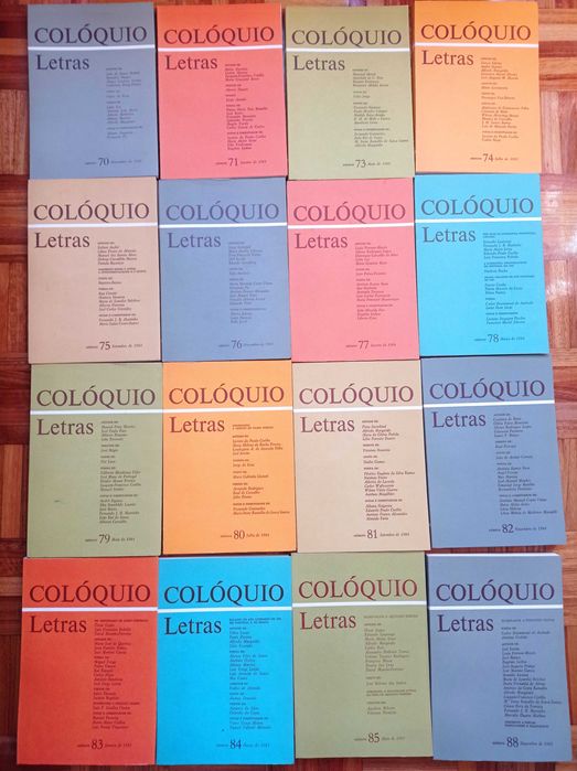 Revistas Colóquio Letras