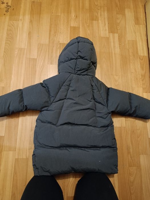 курточка zara зима пух