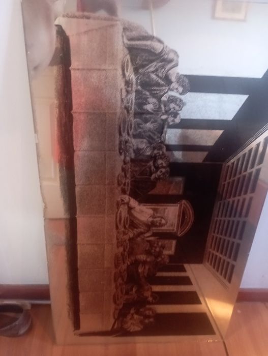 Ceia de Cristo em espelho