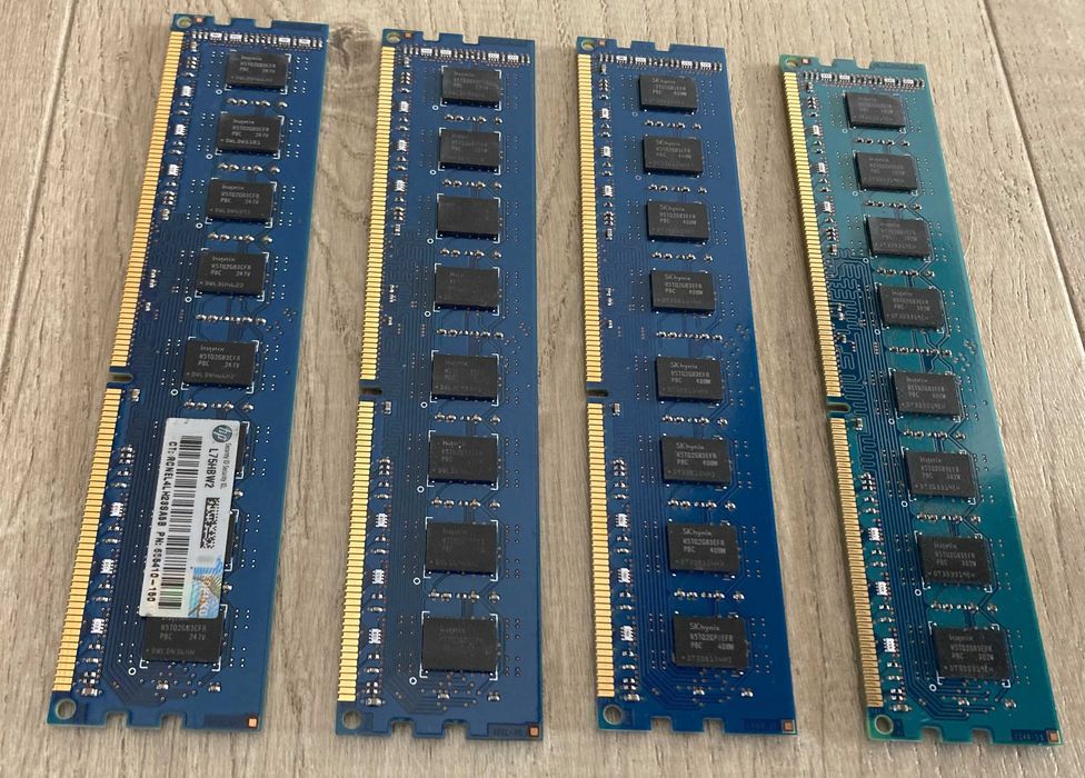 Pamięć RAM Hynix DDR3 4GB 2Rx8 PC3-12800U 1600 MHz