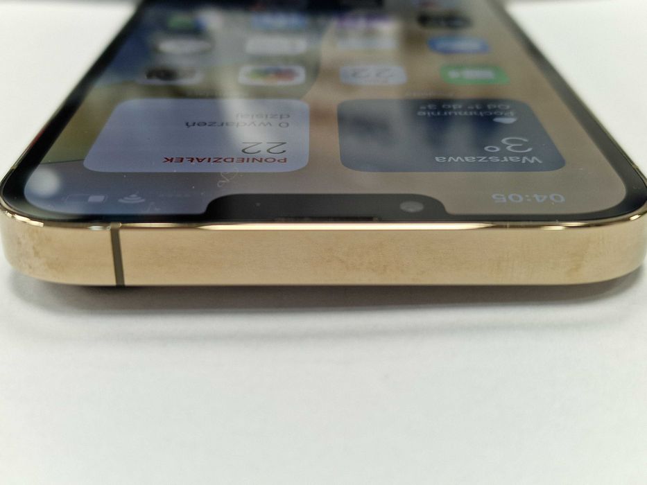 iPhone 13 Pro Max 128GB/ Gold/ Złoty/ Grade A-/ bateria 86%/ Gwarancja