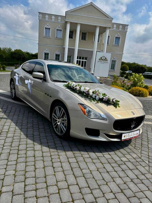 Maserati Quattroporte GTS auto do ślubu