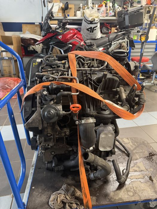Silnik uszkodzony cfg audi a3 8p 2.0 tdi 170km