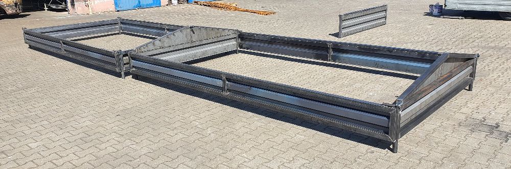 Nadstawki 30cm ze skosami do przyczepy D47.