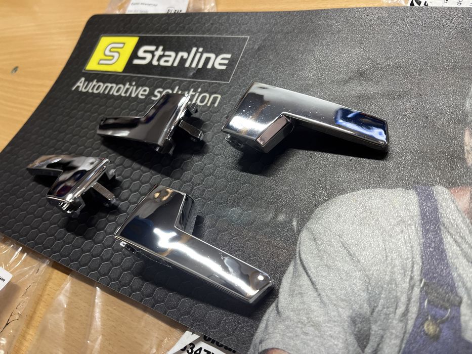 Дверні ручки салону ХРОМ ручка дверна VW Golf 2 Jetta