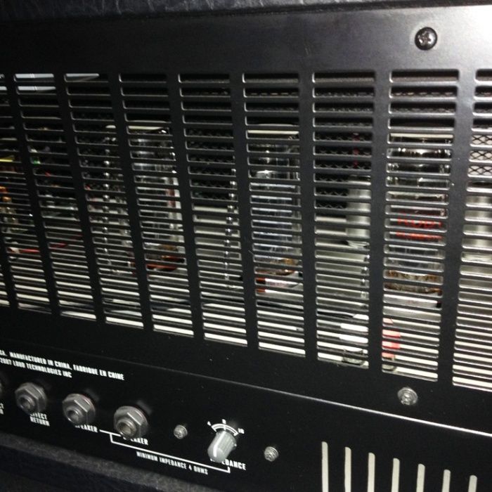 Crate V100H amplificador + Laney LX412A coluna NOVO!