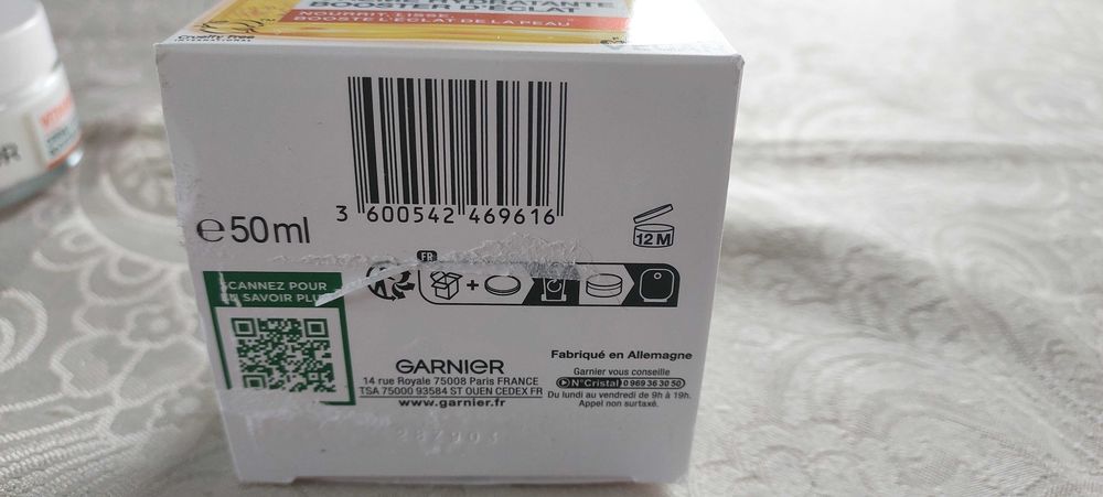 Garnier Krem Nawilżający z witaminą C 50 ml