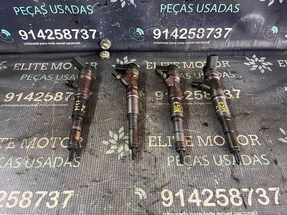 Injetores usados BMW 525D E60 177CV M57 256D2 BOSCH 0445110212