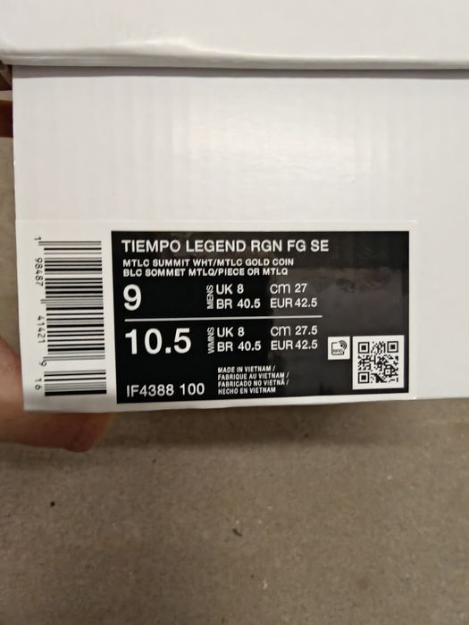 Nike Tiempo Ronaldinho limitowane r.42,5