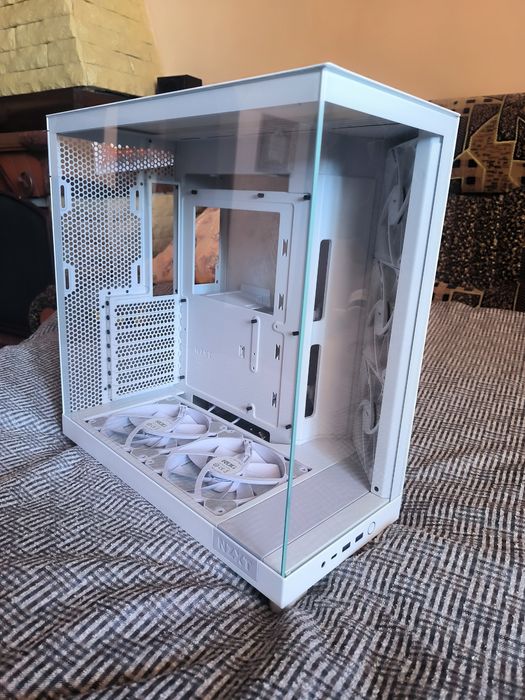 Корпус ПК NZXT H6 flow  white