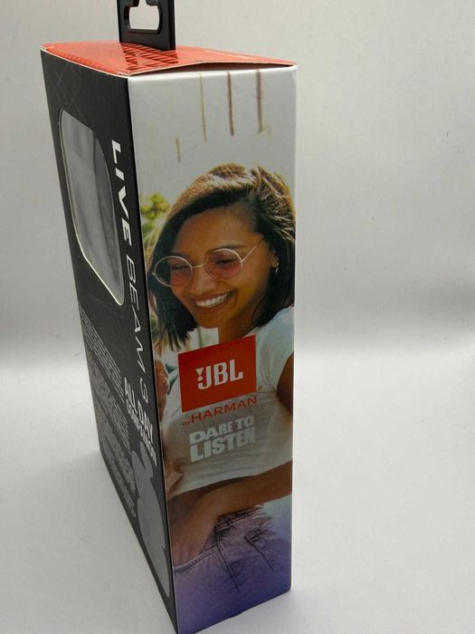 Навушники Bluetooth JBL LiveBeam 3 Black з LED дисплеєм