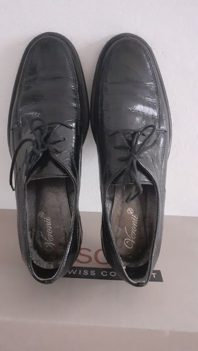 Półbuty męskie czarne