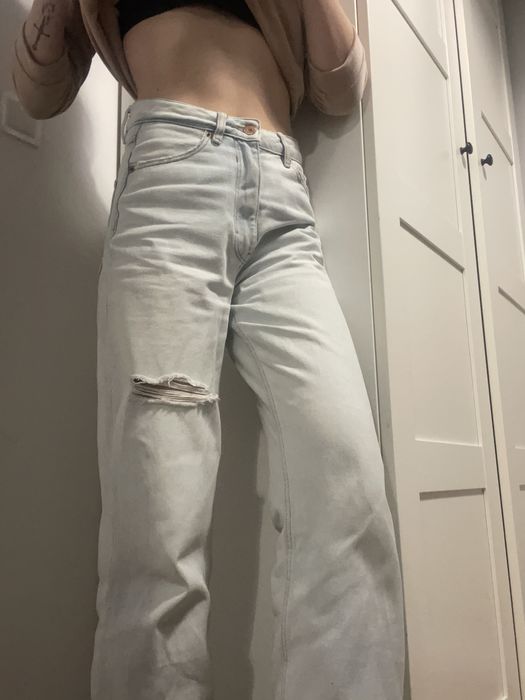 Spodnie jeansy boyfriend